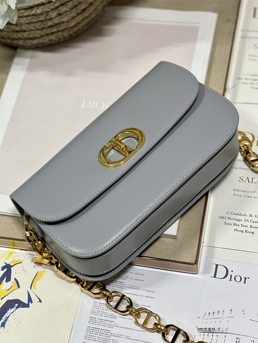 D10r 30 Montaigne Avenue Grey 22.5 x 12.5 x 6.5 cm