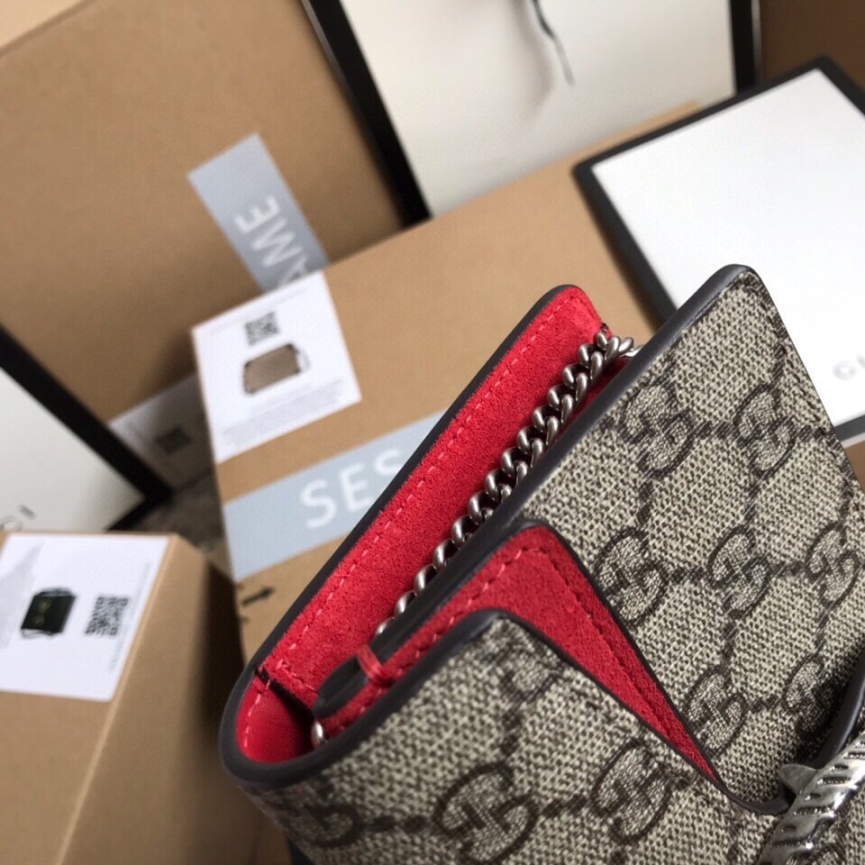 Gvc*1 DIONYSUS GG Svp*me S*pER MINI BAG 6.5"Wx3.9"Hx1.6"D