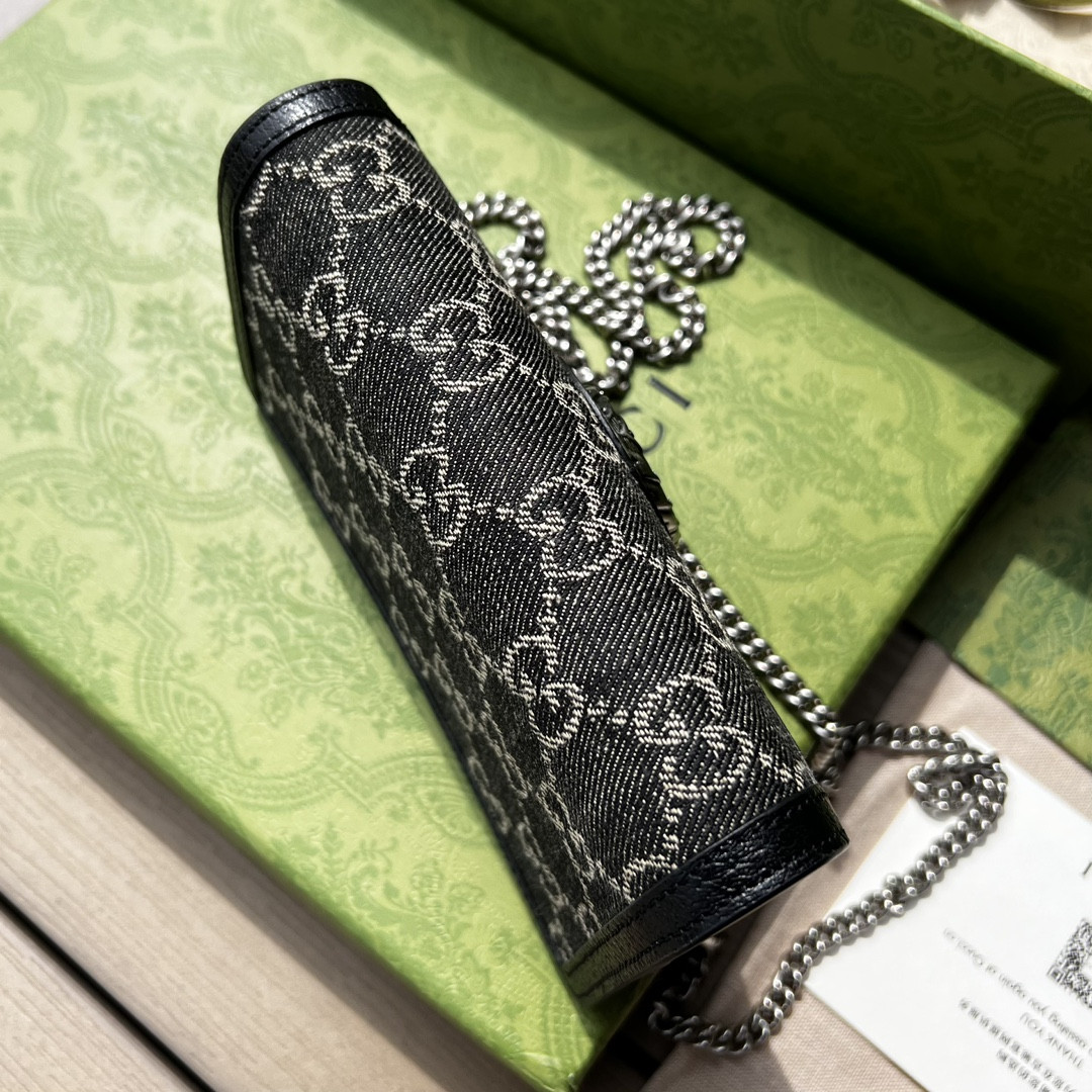 Gvc*1 DIONYSUS GG Svp*me S*pER MINI BAG 6.5"Wx3.9"Hx1.6"D