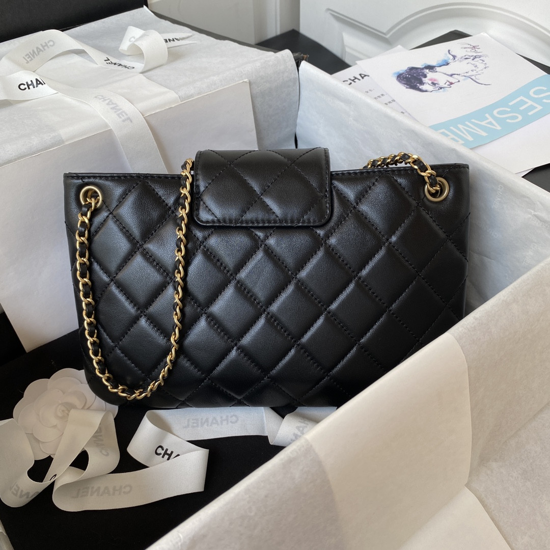 Ch**el BAGUETTE BAG 16.5×26.5×5cm
