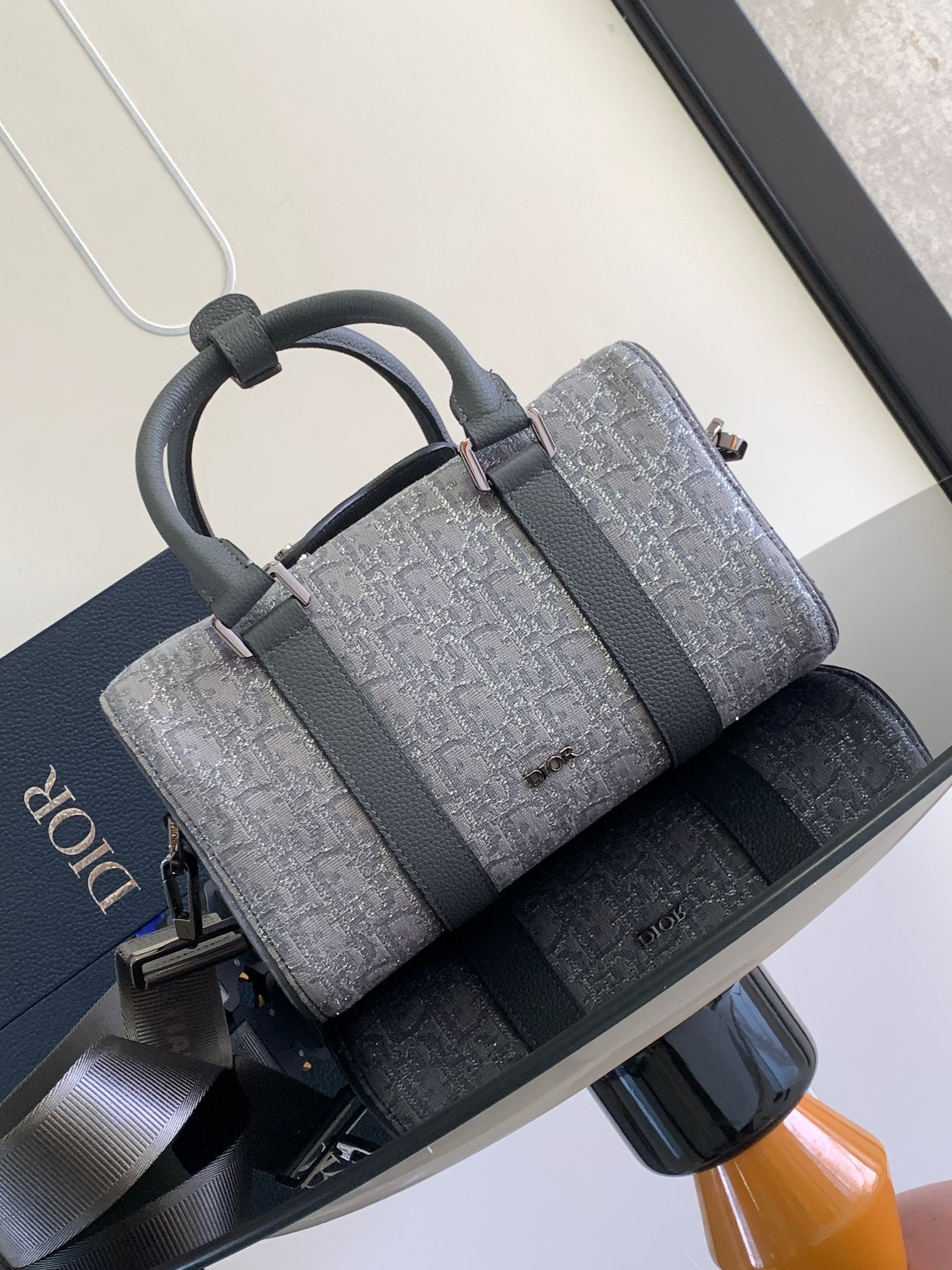 D10r Lingot Bag GRAY 26 x 16 x 14.5 cm
