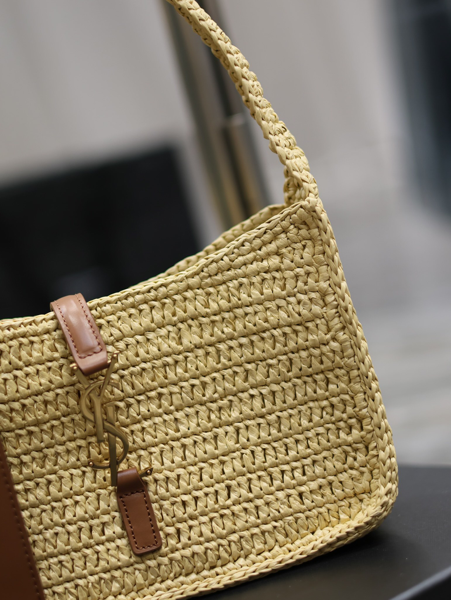 Y51 LE 5 À 7 MINI IN RAFFIA Color Natural 9.06x6.30x2.56 INCHES