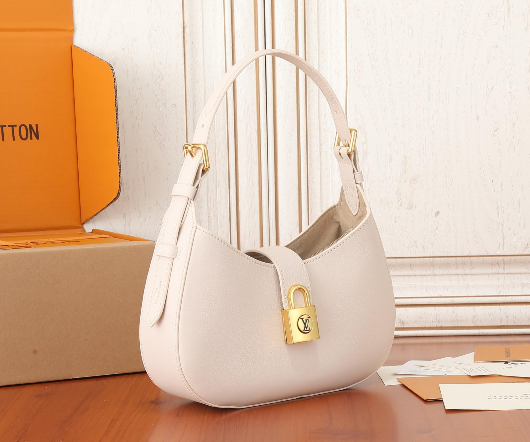 LV Low Key Shoulder Bag M24990 10.2 x 7.1 x 2.8 inches