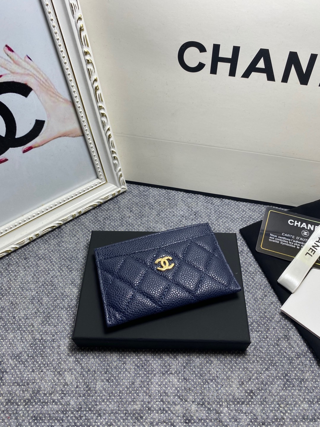 Ch**el card holder 10cm