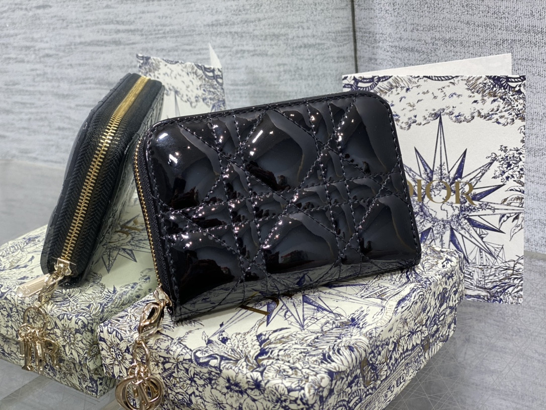 Lady D10r Voyageur Small Coin Purse CARD HOLDER