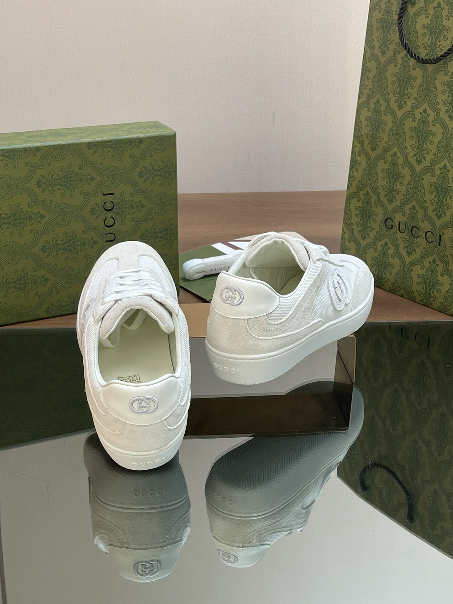 UA Gvc*1 INTERLOCKING G SNEAKER White