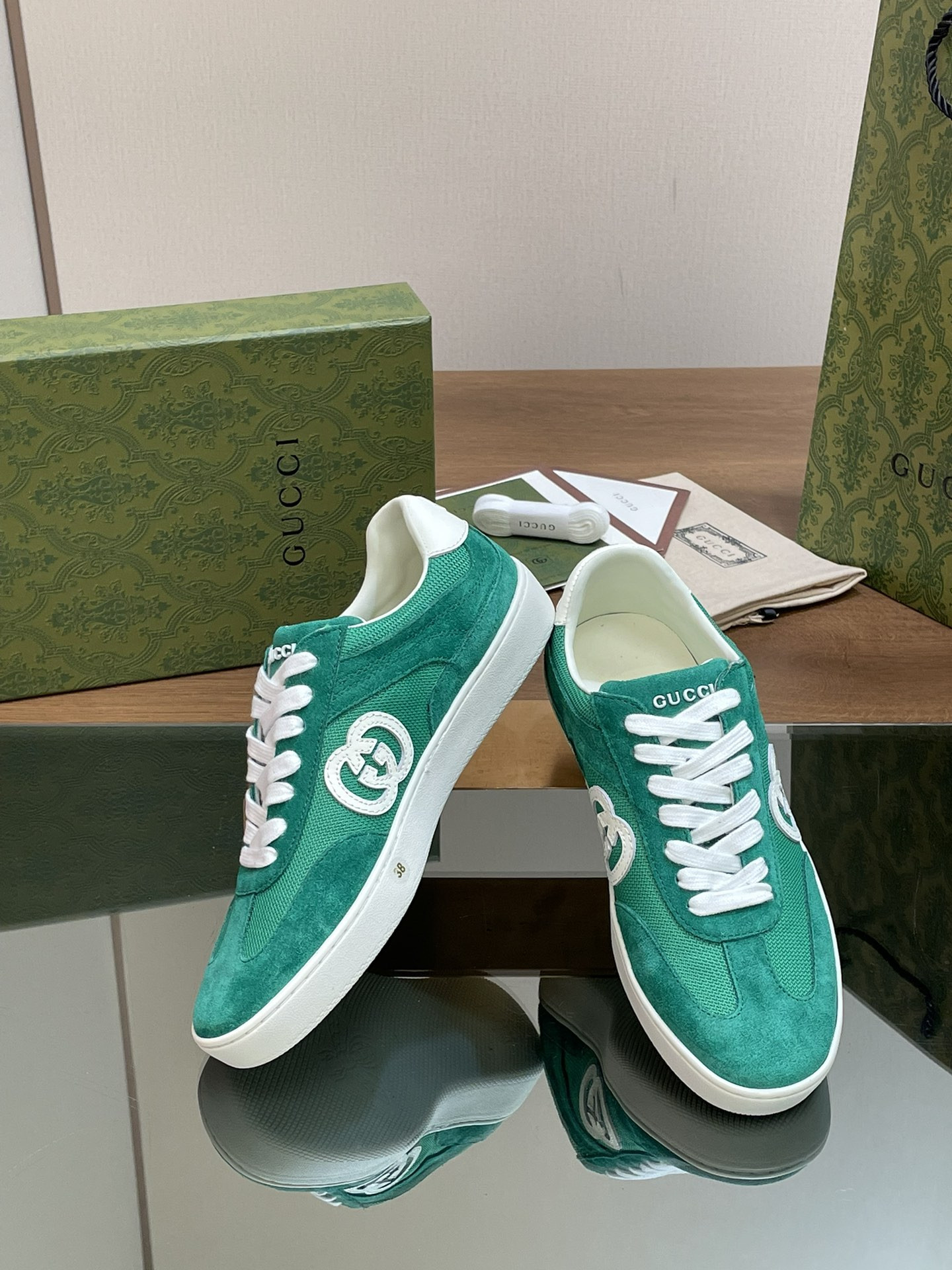 UA Gvc*1 INTERLOCKING G SNEAKER Green