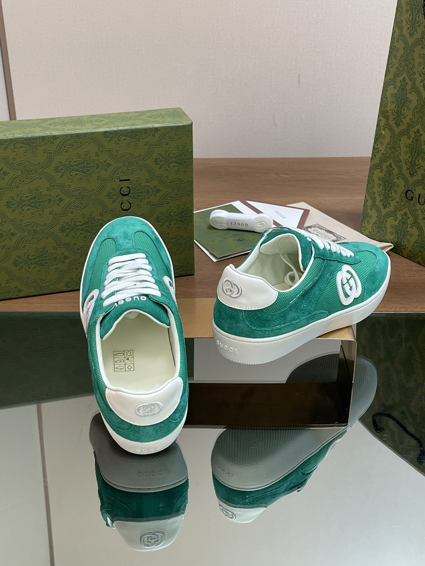 UA Gvc*1 INTERLOCKING G SNEAKER Green