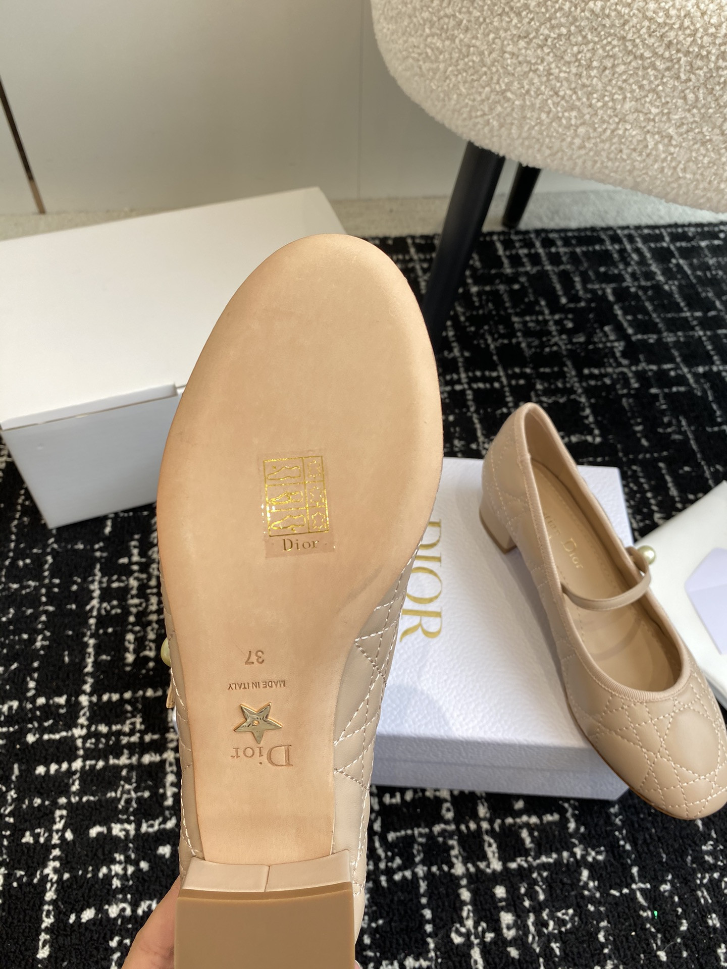 UA D10r Ballet Pump Nude