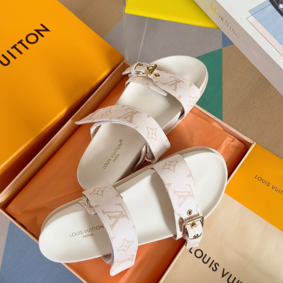 LV Bom Dia Flat Comfort Mule