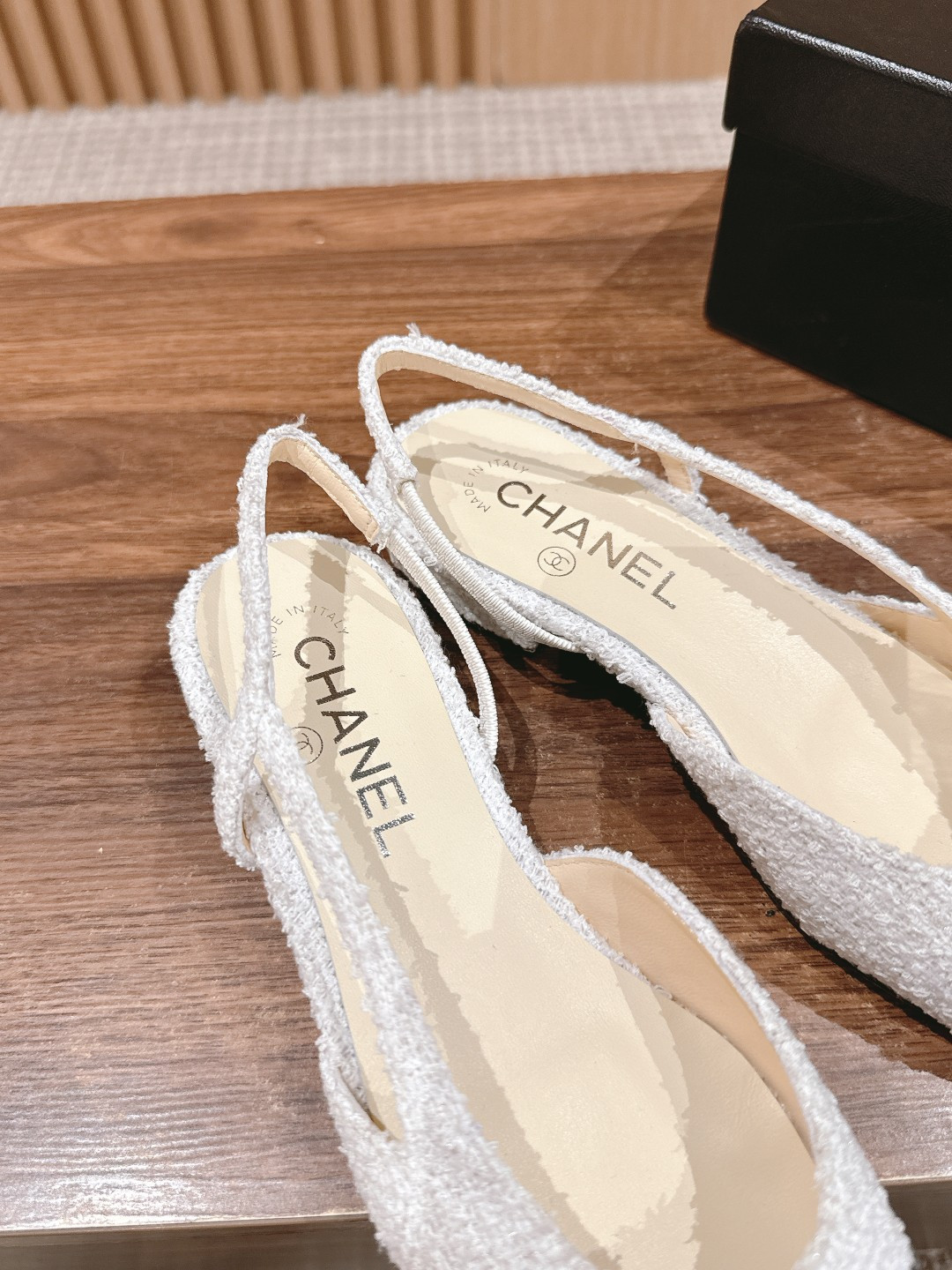 UA Ch**el SLINGBACKS FLAT
