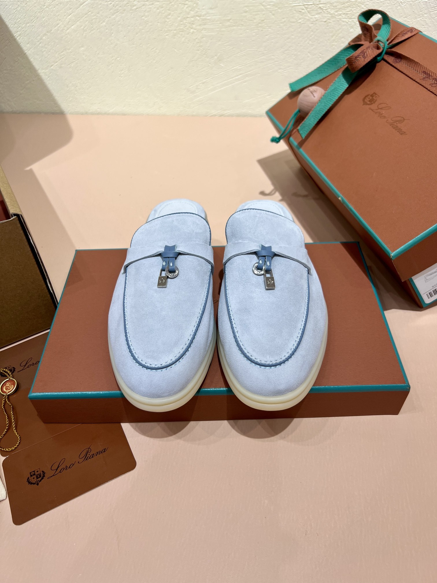 UA L0r0 P1ana Babouche Charms Walk Loafers