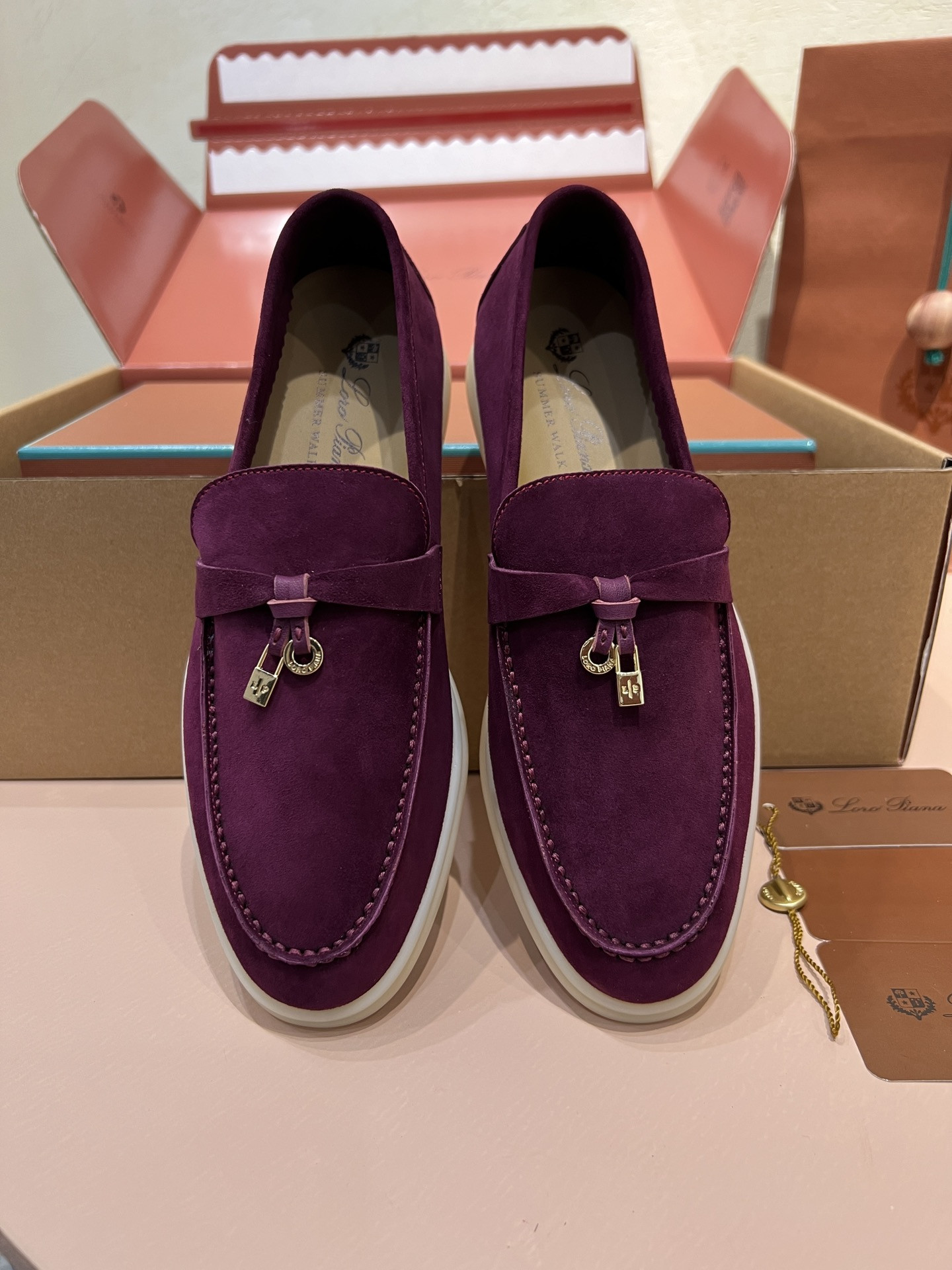 UA L0r0 P1ana Summer Charms Walk Loafers