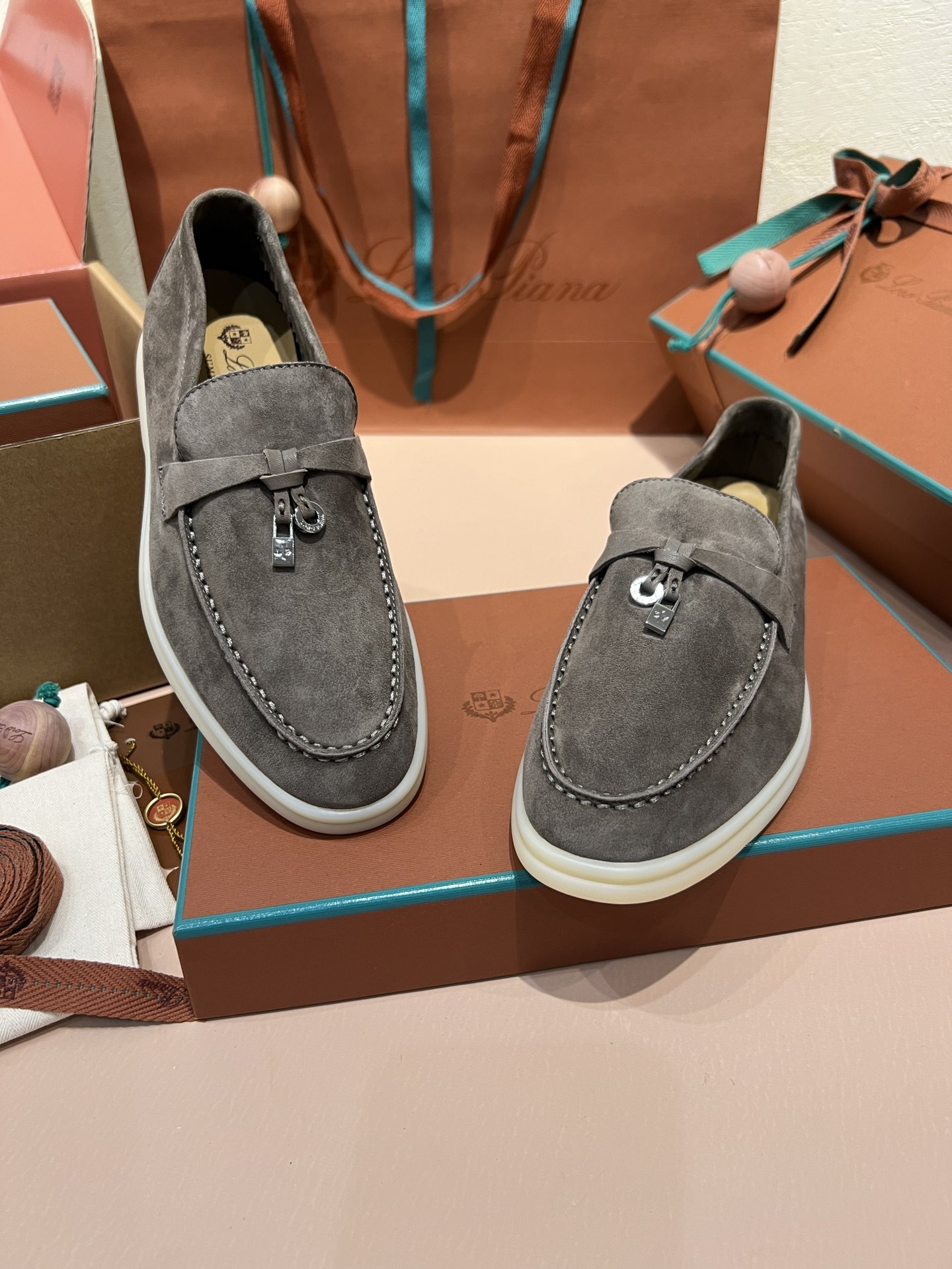 UA L0r0 P1ana Summer Charms Walk Loafers