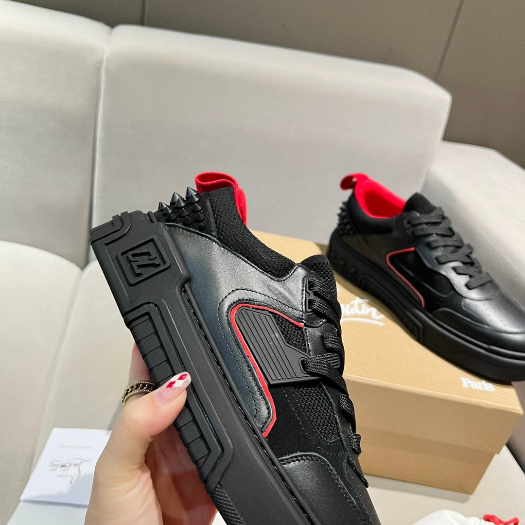 UA Chr1st1an Louboutin 2024 [New]ASTROLOUBI Unisex Thick-Soled Sneakers