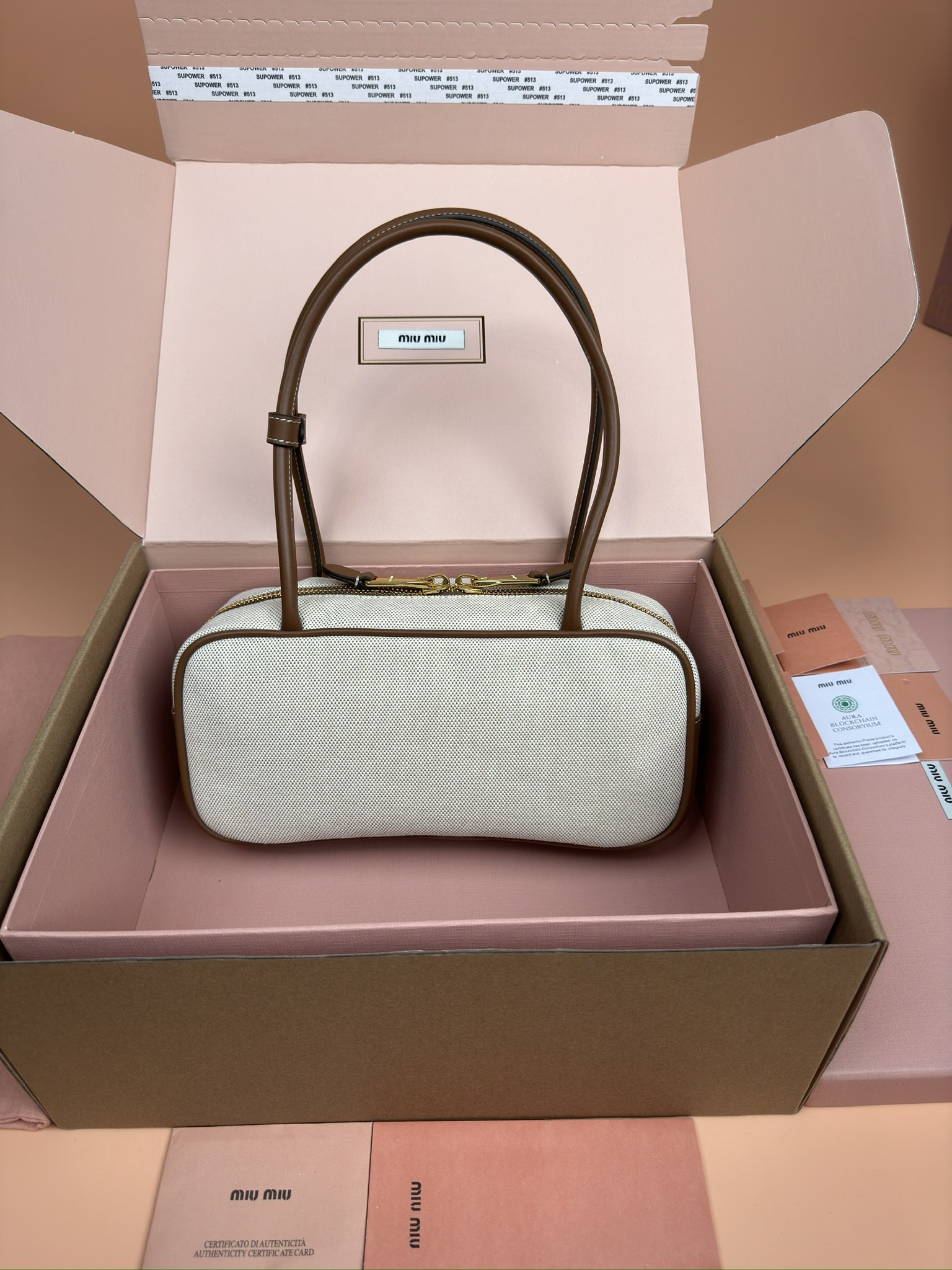 M1v M1v leather beau bag 28×15×9cm