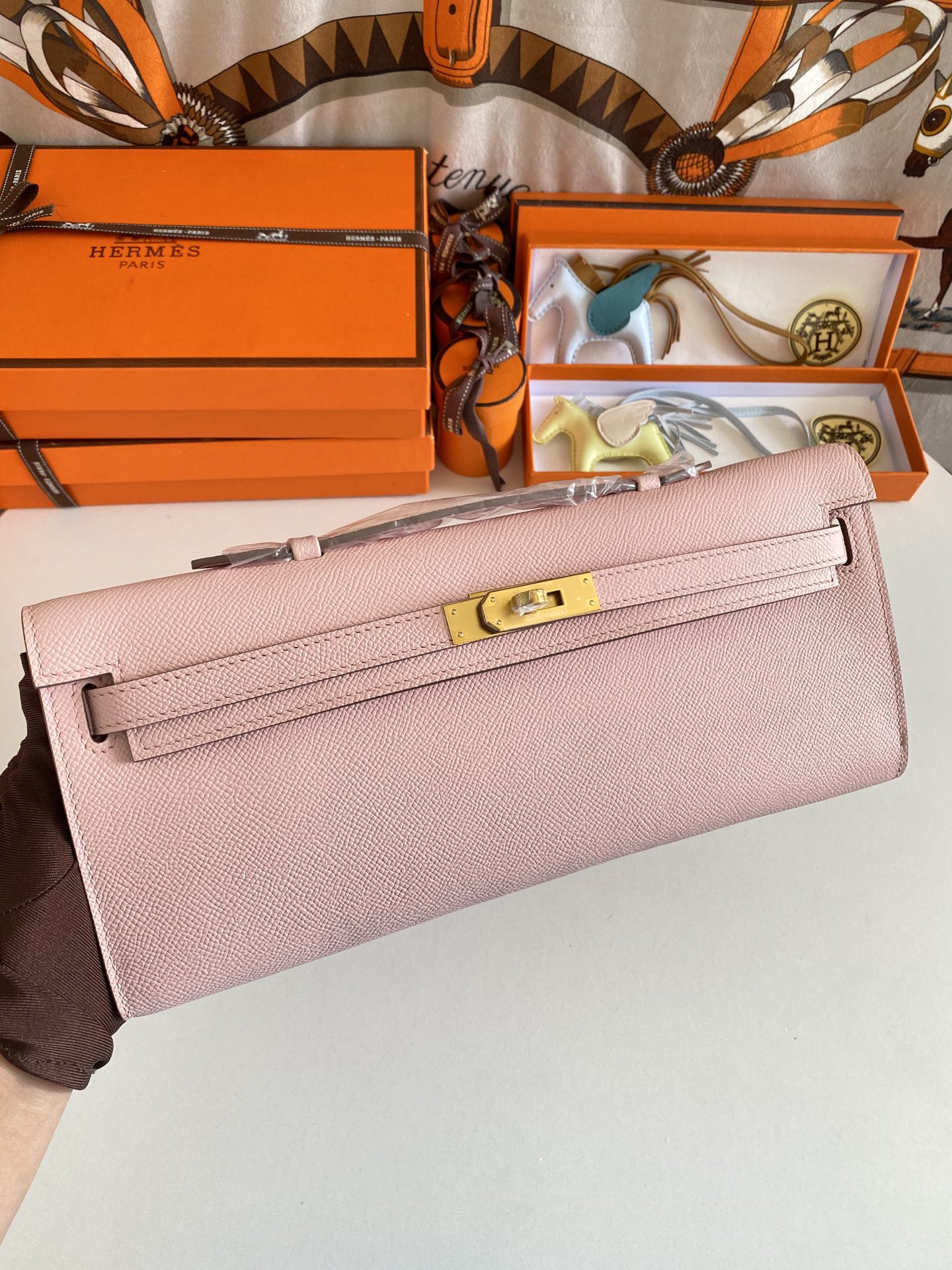 H**me5 Kelly Cut 31cm Epsom Leather