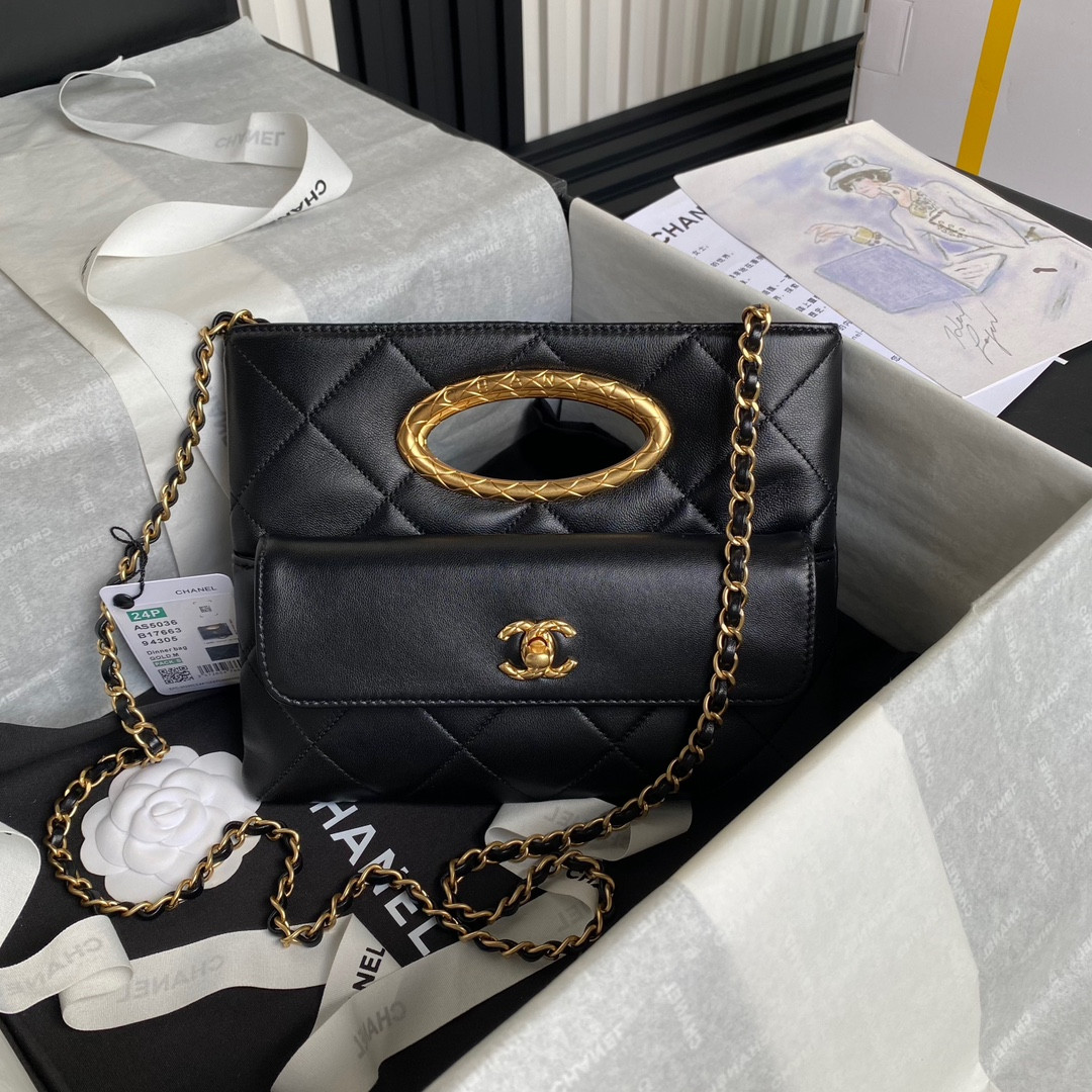 Ch**el 24B Evening Bag 19x25X3cm