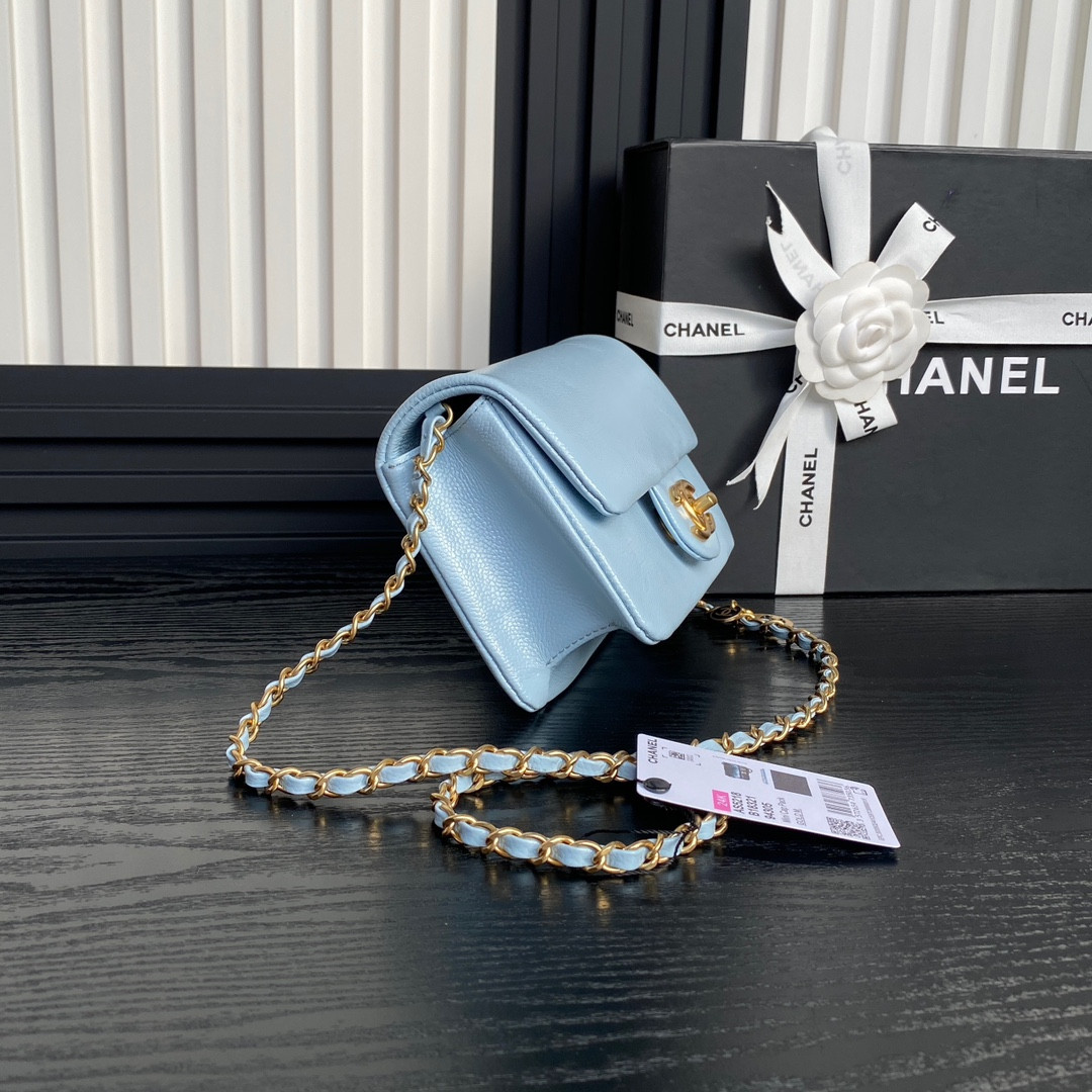 Ch**el MINI FLAP BAG 13×17.5×6cm