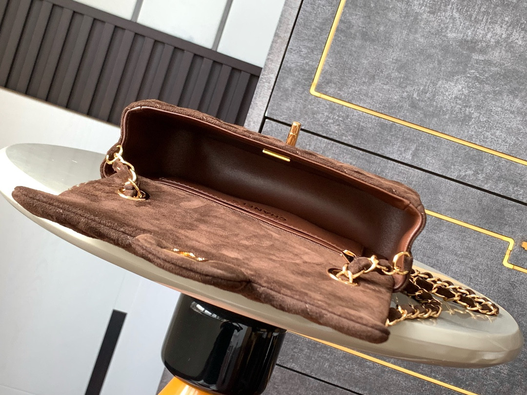 Ch**el MINI CLASSIC 11.12 HANDBAG 20 12×20×6cm