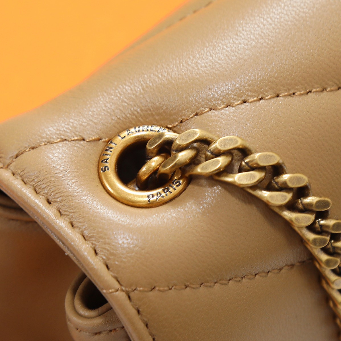 Y51 LOULOU MINI in lambskin 20X12X5cm