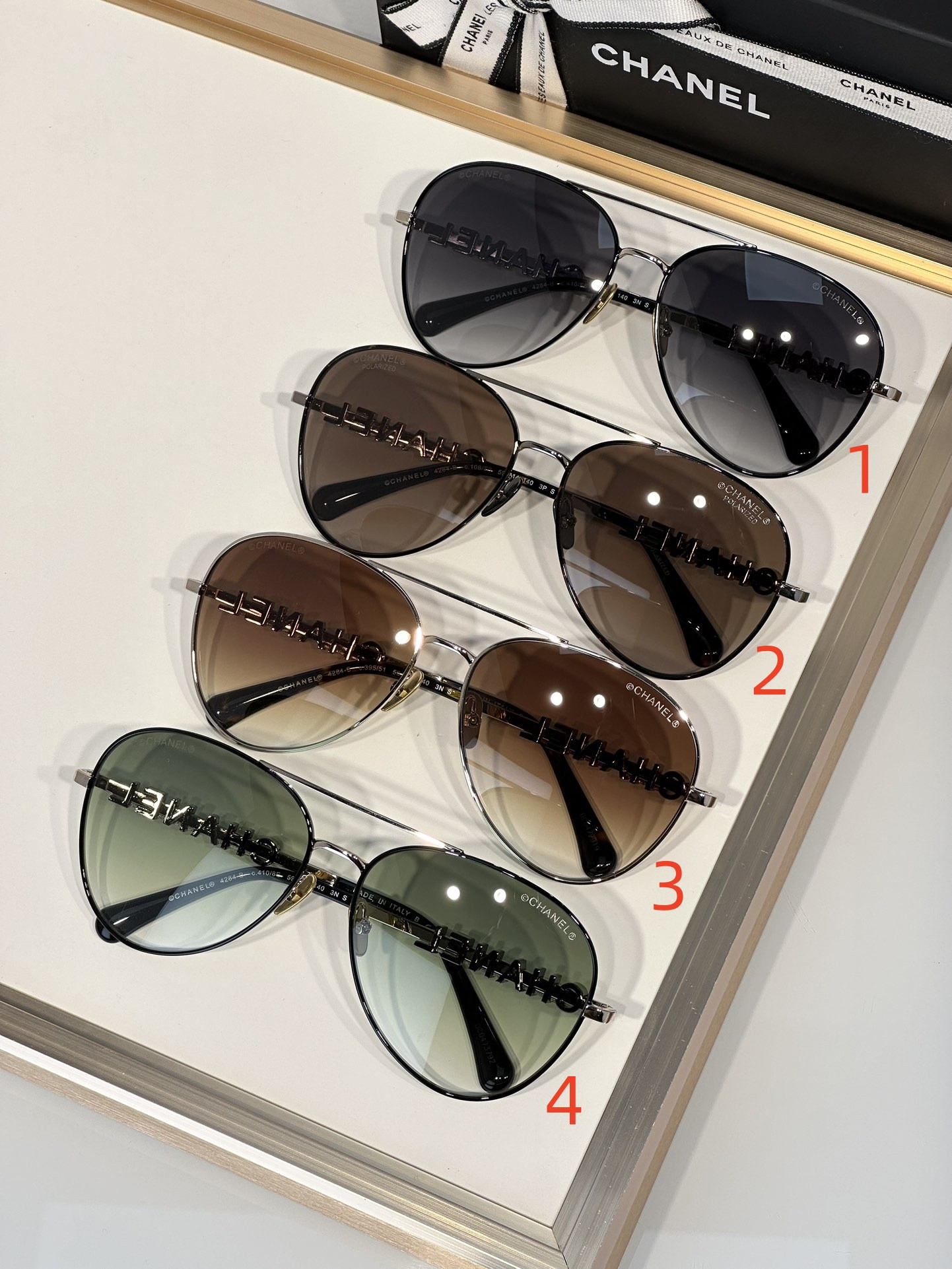 Ch**el Glasses 4284-B 59-14-140