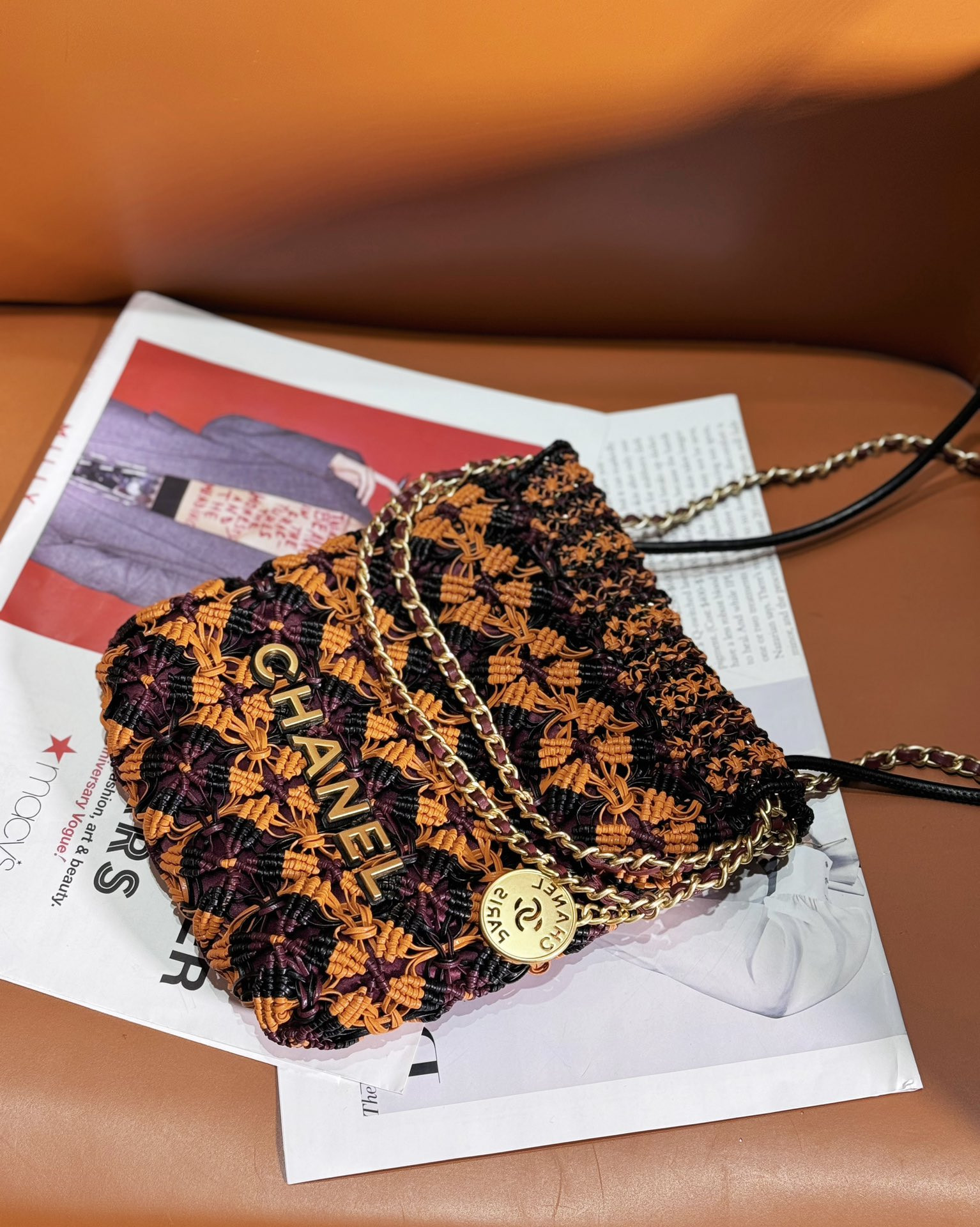 Ch**el 22 mini Handbag 23x18.5x6cm