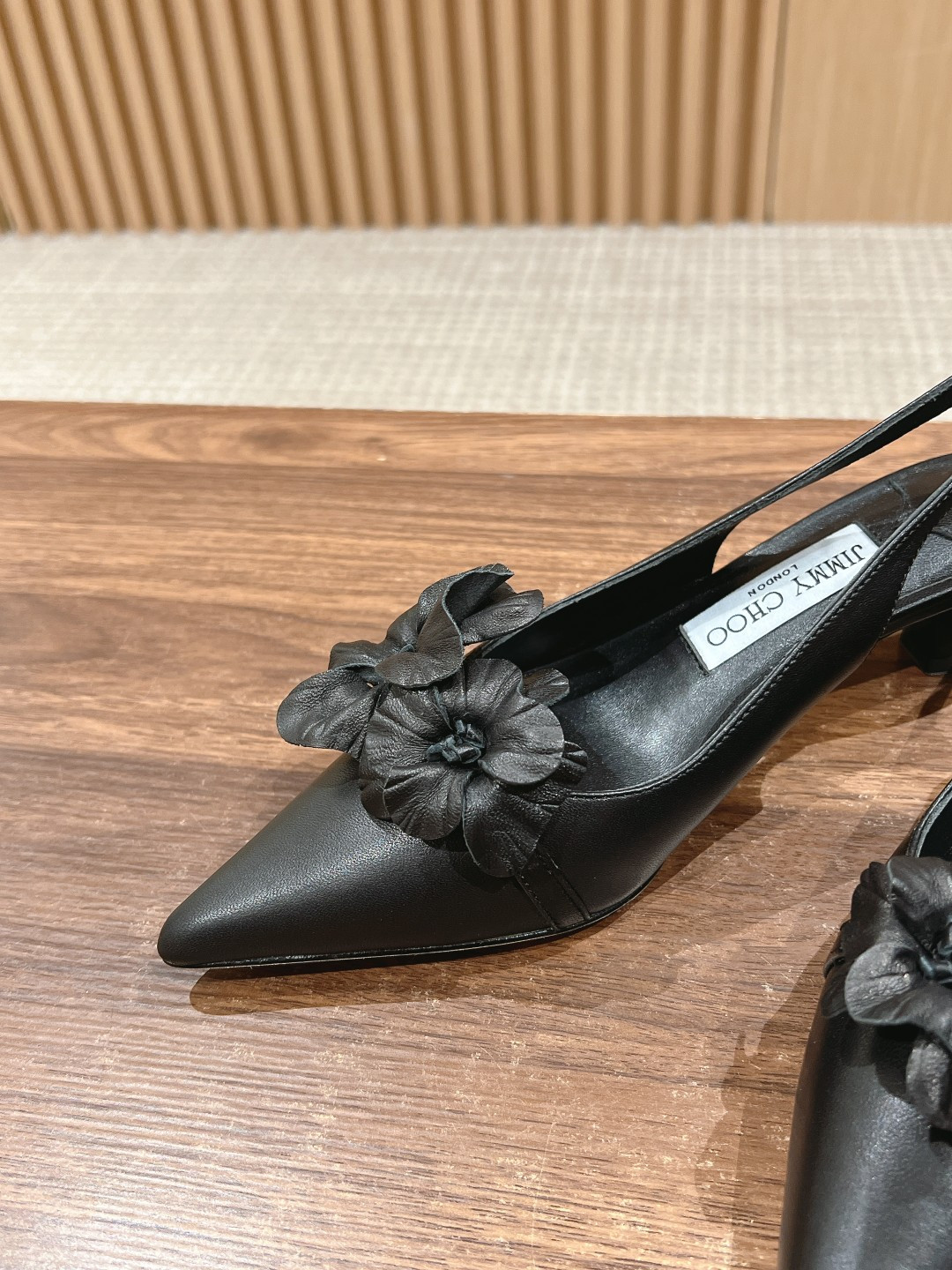 UA J1m*y Ch00 ROSALIA FLOWERS Slingbacks 4.5cm