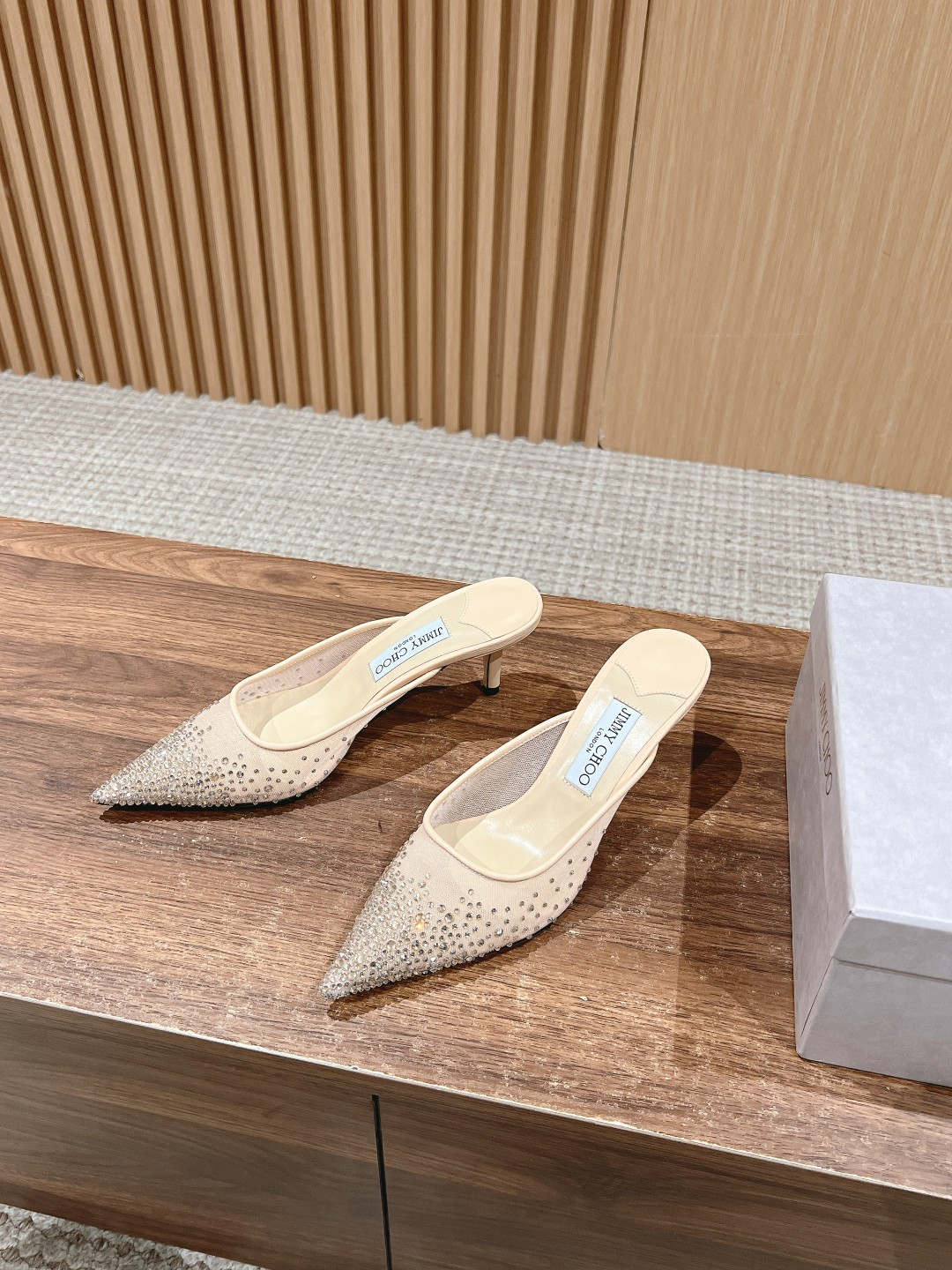 UA J1m*y Ch00 Vivi Mules 6.5cm