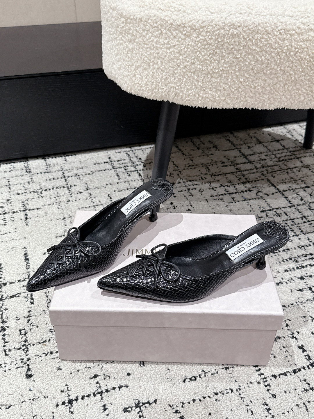 UA J1m*y Ch00 Scarlett Mule 5cm