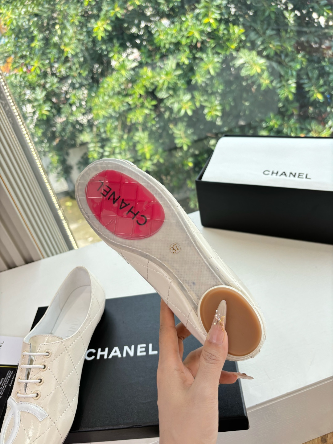 UA Ch**el Ballet Flat
