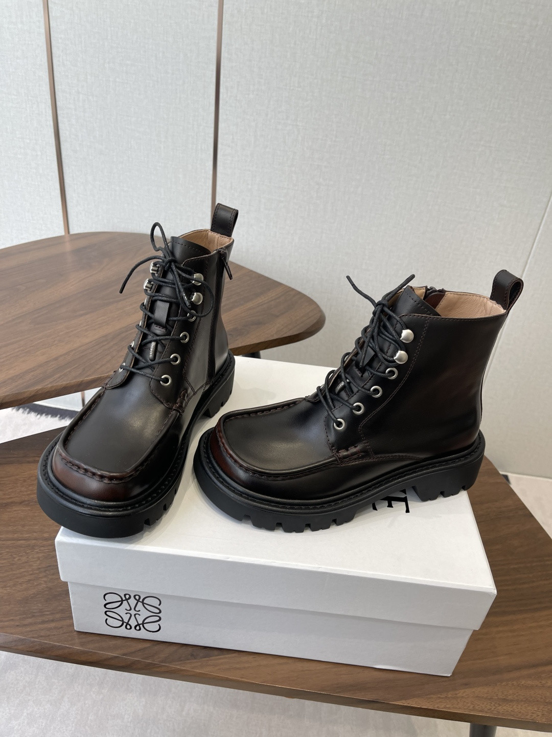 UA L0ew* Sierra Combat Ankle Boot