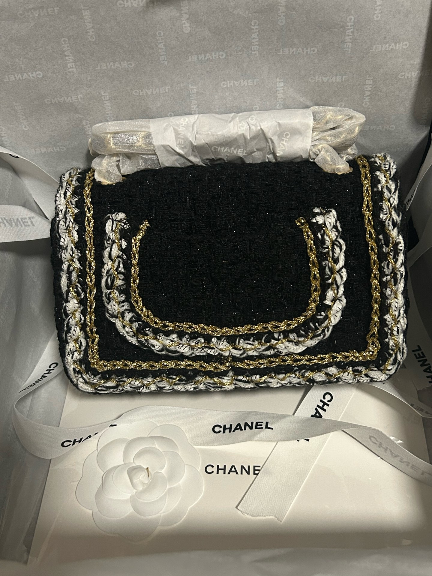 Ch**el Mini Classic Handbag 12x20x6cm