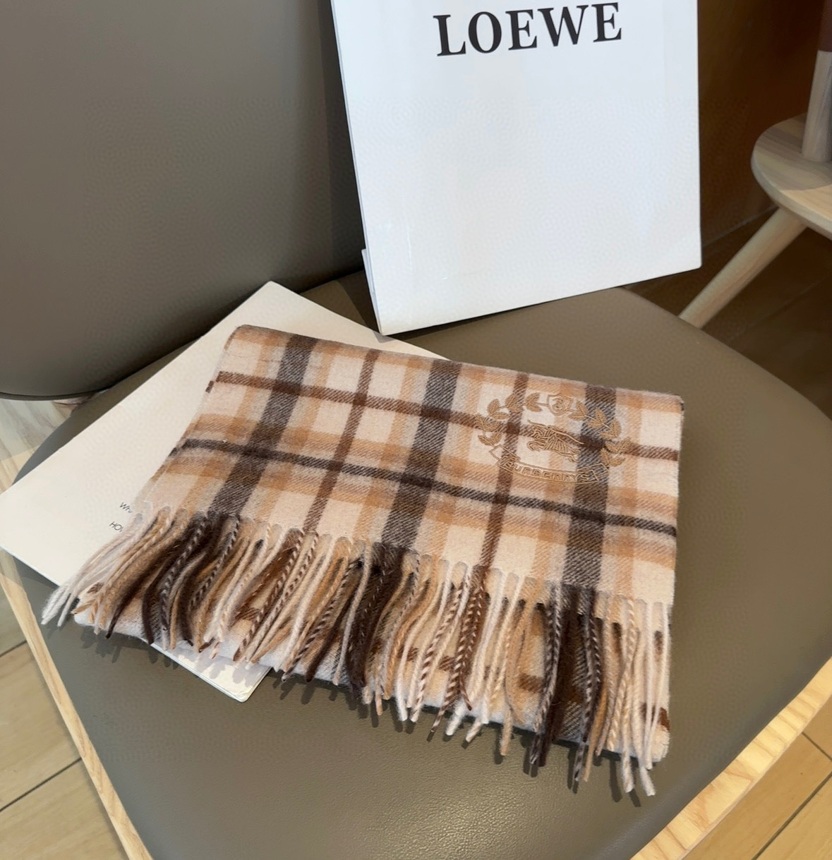 Bv*b*rry scarf 30x180cm